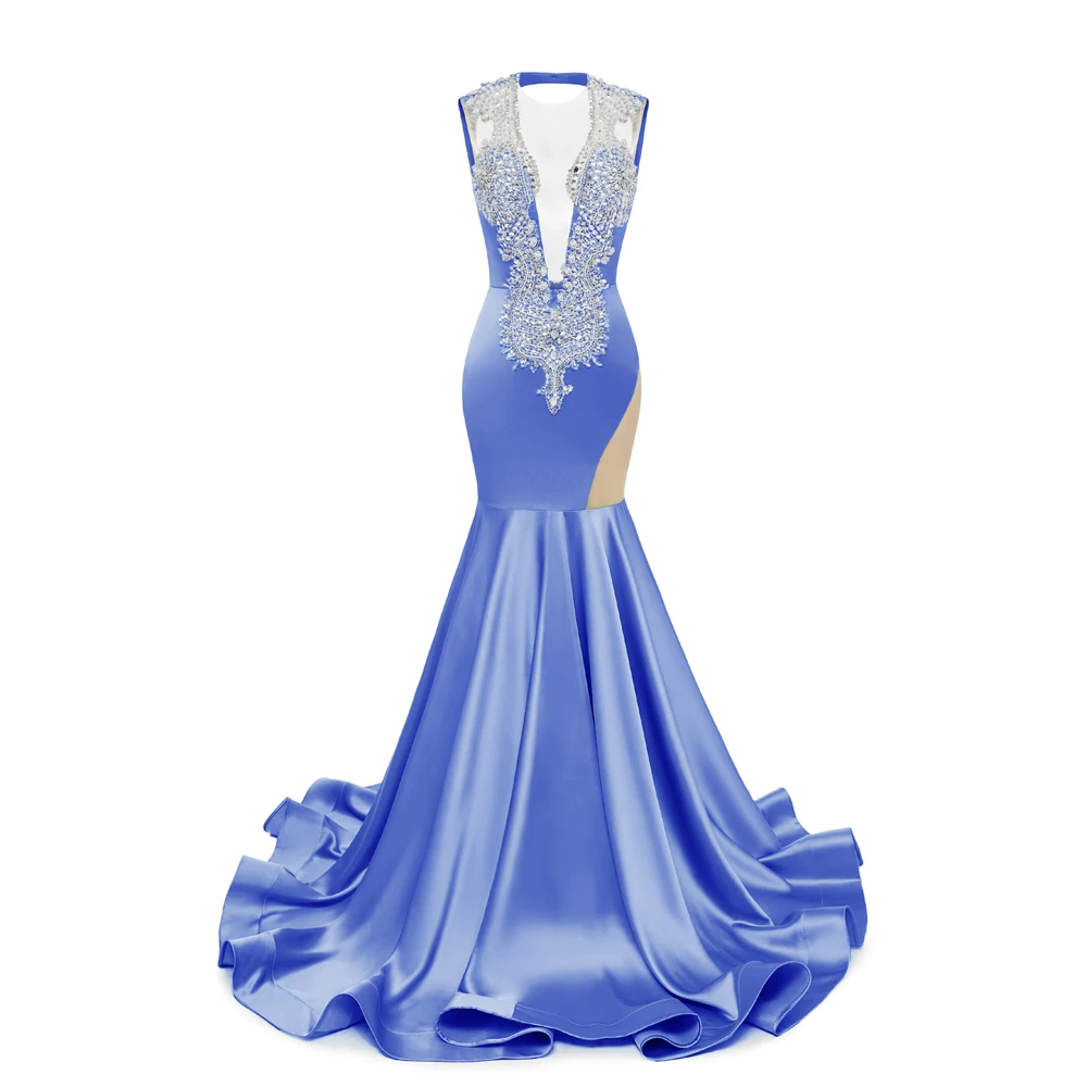 Long Dress Women Crystal, See Prom Dress Women