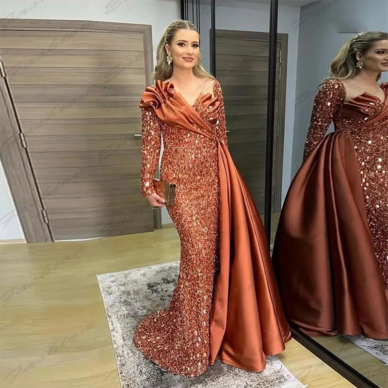 Women's Two Piece Long Sleeve Prom Evening Dresses Lace Beaded Party Gown  Burgundy Custom Size at Amazon Women's Clothing store