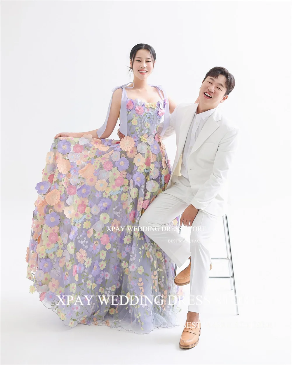 Korean Gold A Line Prom Dress With Slit 2023 V Neck Floor Length Japan  Elegant Evening Dress Formal Birthday Party Occasion Wear - AliExpress