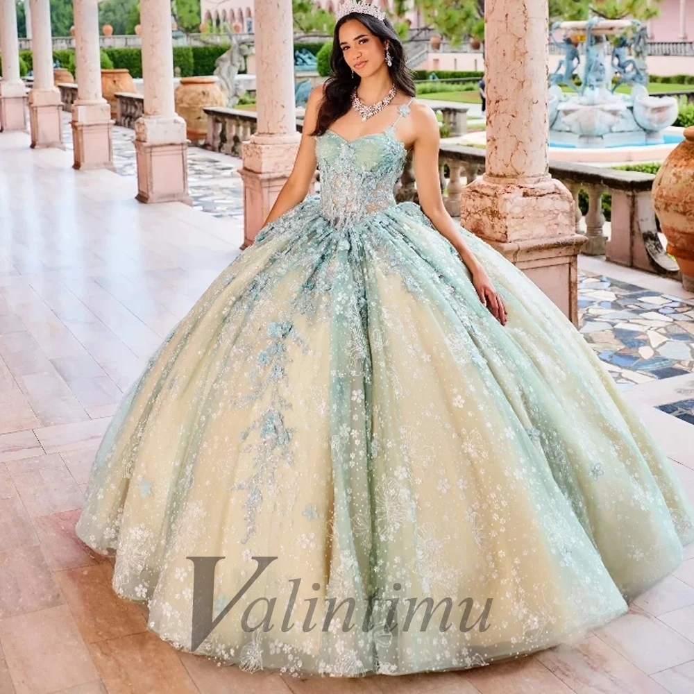 Valintimu Glamorous Quinceanera Dresses Princess Sweet 16 Years Girl Birthday Party Dresses Appliques Personalised De Fiesta 1