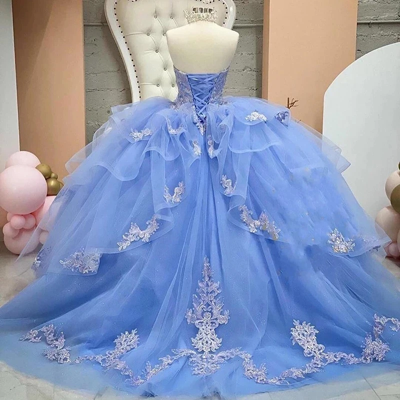 Fanshao Wd990 Off Shoulder Quinceanera Dress Sequined Shiny Ball Gown  Sparkly Sweet 16 Year Princess Dress For 15 Years Vestidos - Quinceanera  Dresses - AliExpress