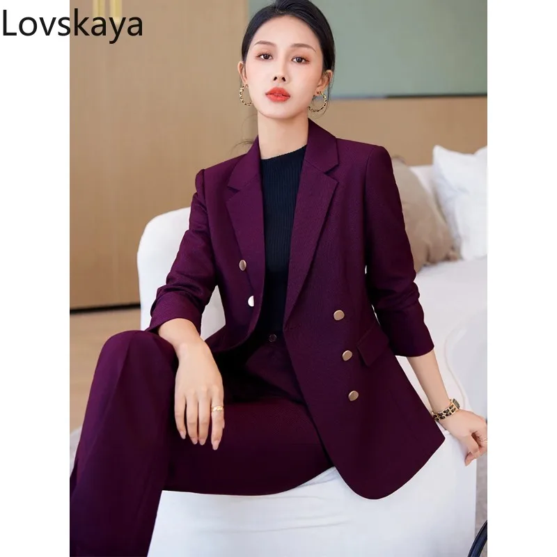 Fashion Two Piece Women Blouses & Shirts White Work Ladies Pant and Top  Sets Office Pantsuits Half Sleeve - AliExpress