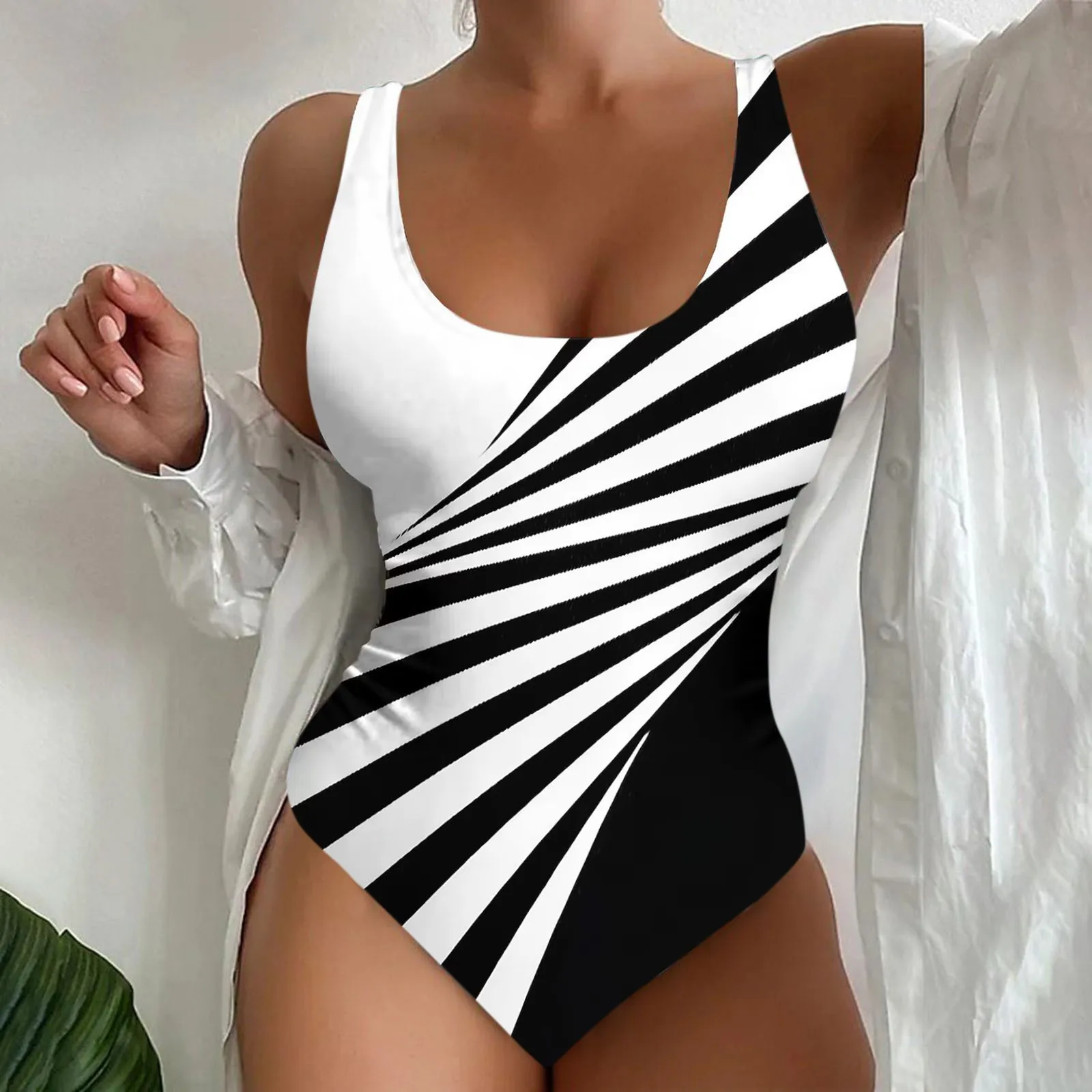 Bathing Suit For Women With Bikini Maxi Wrap Skirts 2 Piece Floral Print  Fashion Swimsuit Tankini Set Chest Pad Bodysuit Skirt, Beyondshoping
