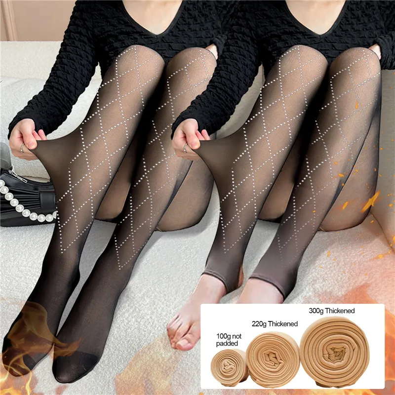 Autumn Winter Pantyhose Cotton Knitted Stretch Stockings Candy