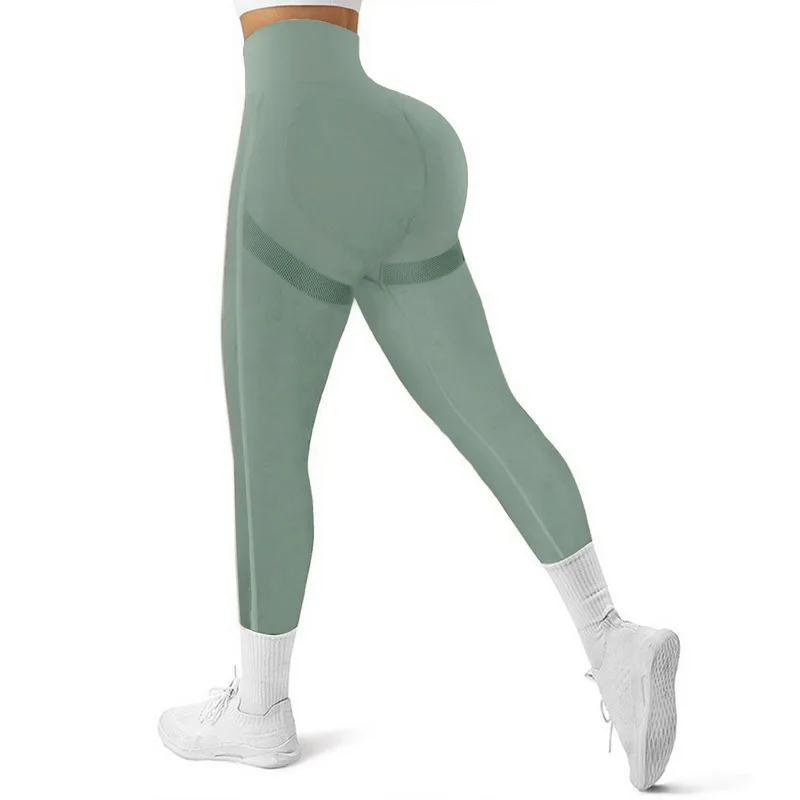 High Waist Seamless Leggings Push Up Leggins Sports Women Fitness Running  Yoga Pants Energy Seamless Leggings Gym Girl Leggins-6231-Grey,M :  : Fashion