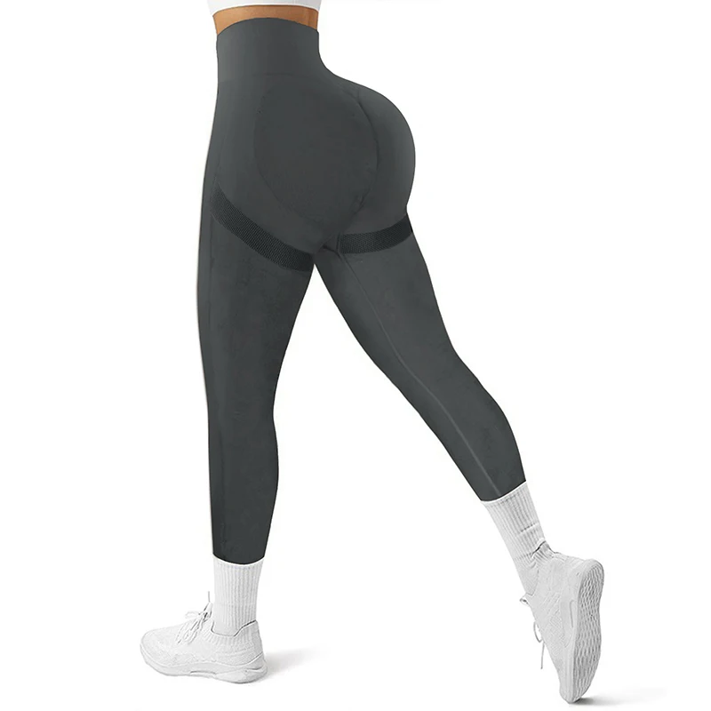 Women Wide Leg Yoga Pants Naked Feeling Stretchy High Waist Flared Pants  Sexy Butt Lift Workout Trousers Female Sportswear - AliExpress