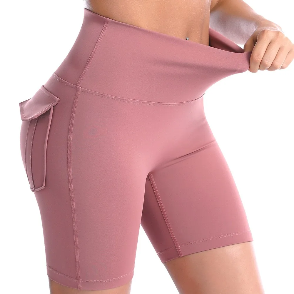 Womens Pants Women's Solid Color High Waist And Hip Lifting