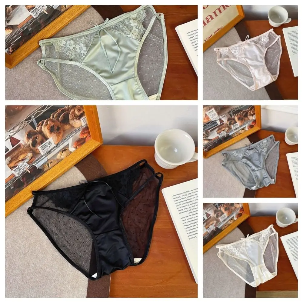 Women's Exotic Panties Underwear Transparent Lingerie Woman Underwear for  Sex Sweet Bow Open Pantie - AliExpress