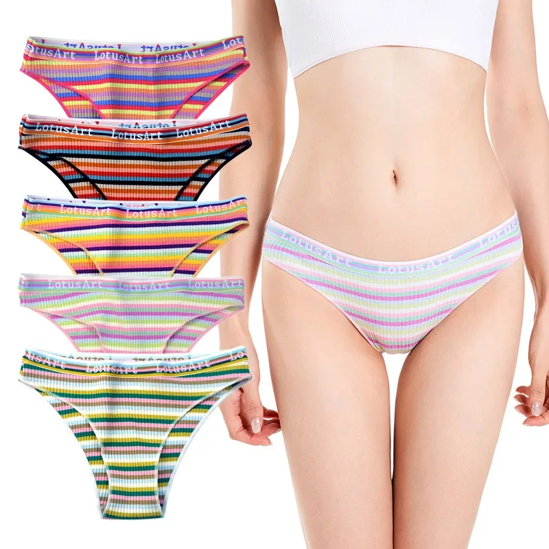 10Pcs/Set Women Seamless Panties Underwear Plus Size Comfortable
