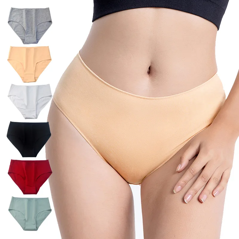 Wholesale High Waisted Satin Panties Cotton, Lace, Seamless, Shaping 