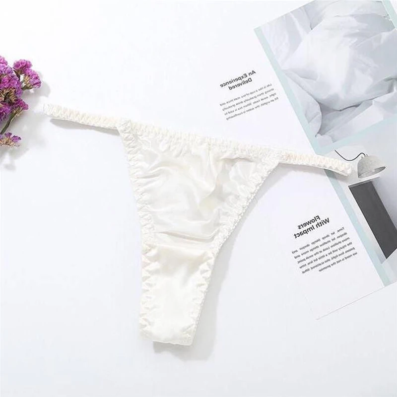 Women's 100% Mulberry Silk Panties Female Seamless Underwear