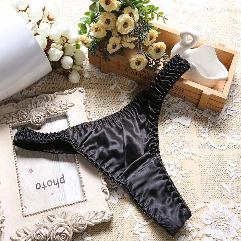 1 Pc Sexy G-string Thongs Women Panties Floral Sheer Underwear Soft Side  Tie Lingerie Briefs Lace Transparent Thong Panties - Panties - AliExpress