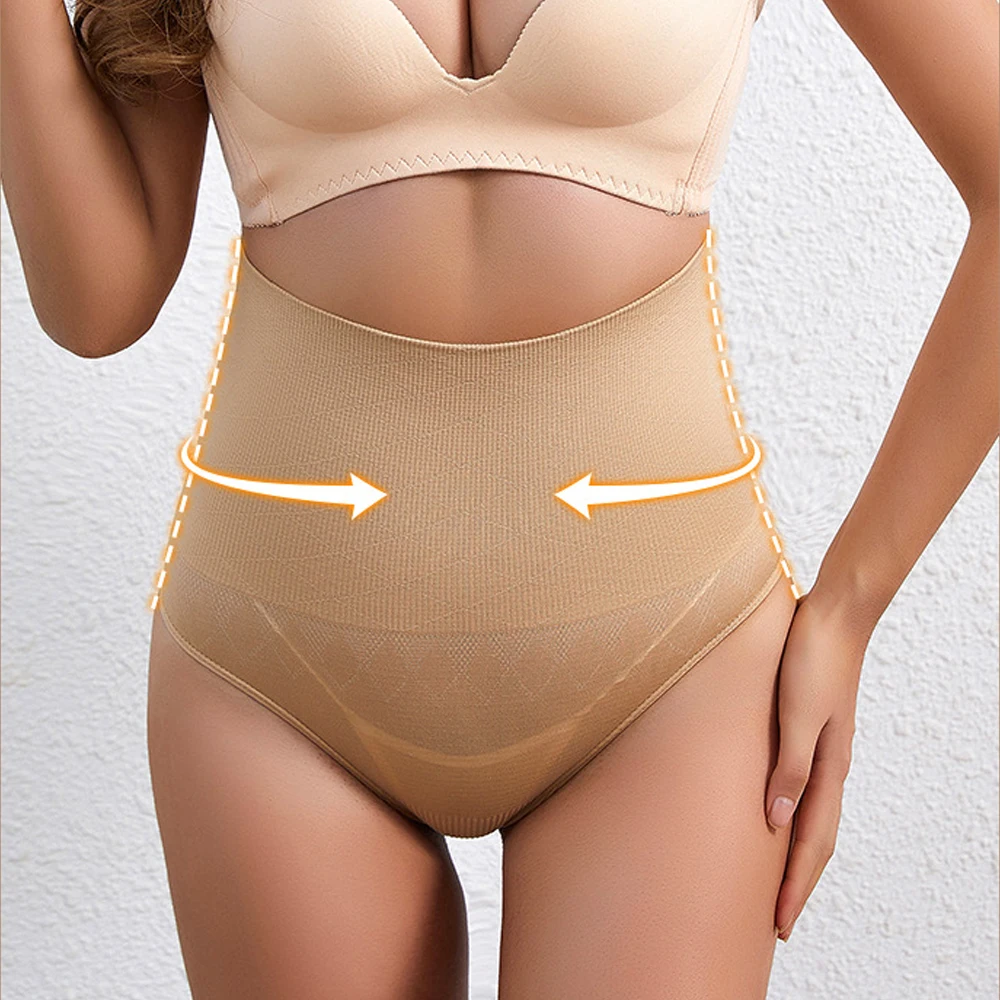 Shapewear Thong for Women Tummy Control Knickers Thongs Slimming