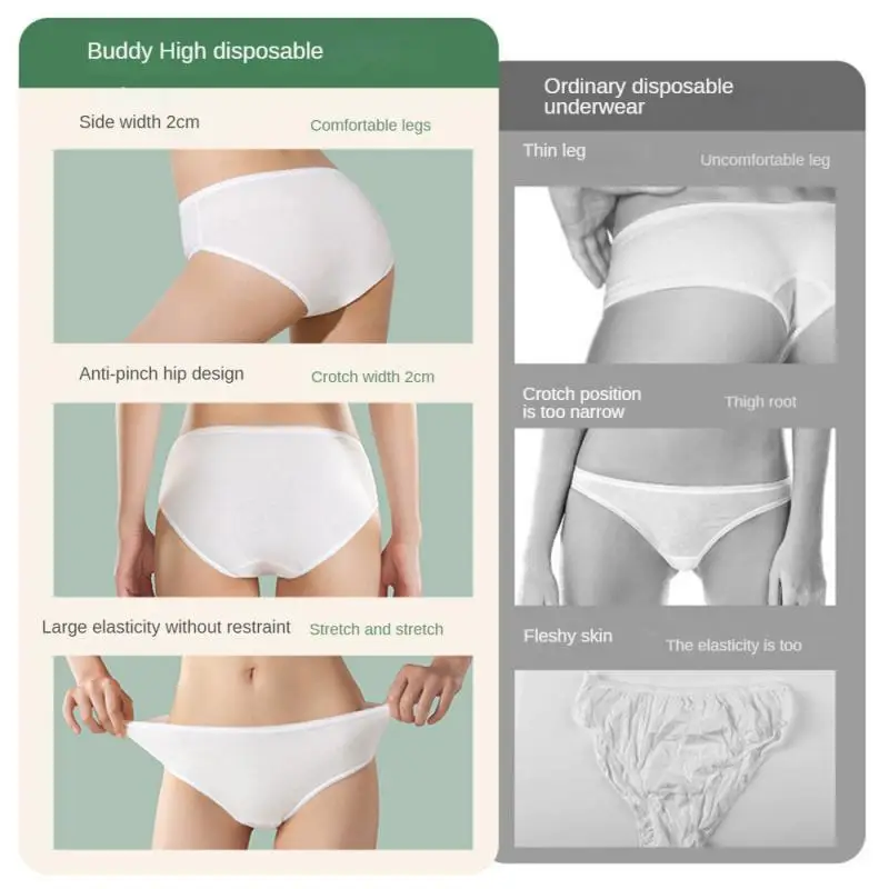 Womens Pregnant Underwear Pure Cotton Travel Supplies Disposable