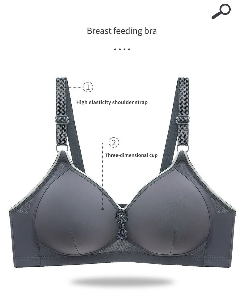  LANREN Plus Size Women Wire Free Bra Lace Sexy Bra Woman Push  Up Adjustable Brassiere Femme Seamless Underwear Lady Bras (Color : Style  2-Skin, Cup Size : 80B) : Clothing, Shoes