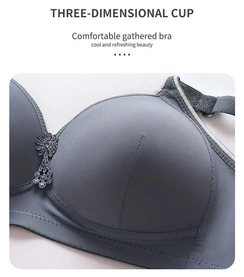 FallSweet【Buy 1 Take 1】Seamless Bras for Women Push Up Wireless Underwear  Soft Comfortable Size 32-38 A B Cup