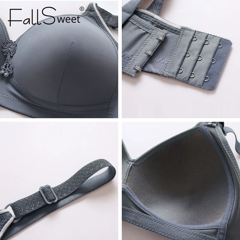 Shop Fallsweet Women Seamless Bra No Wire Push Up with great discounts and  prices online - Jan 2024