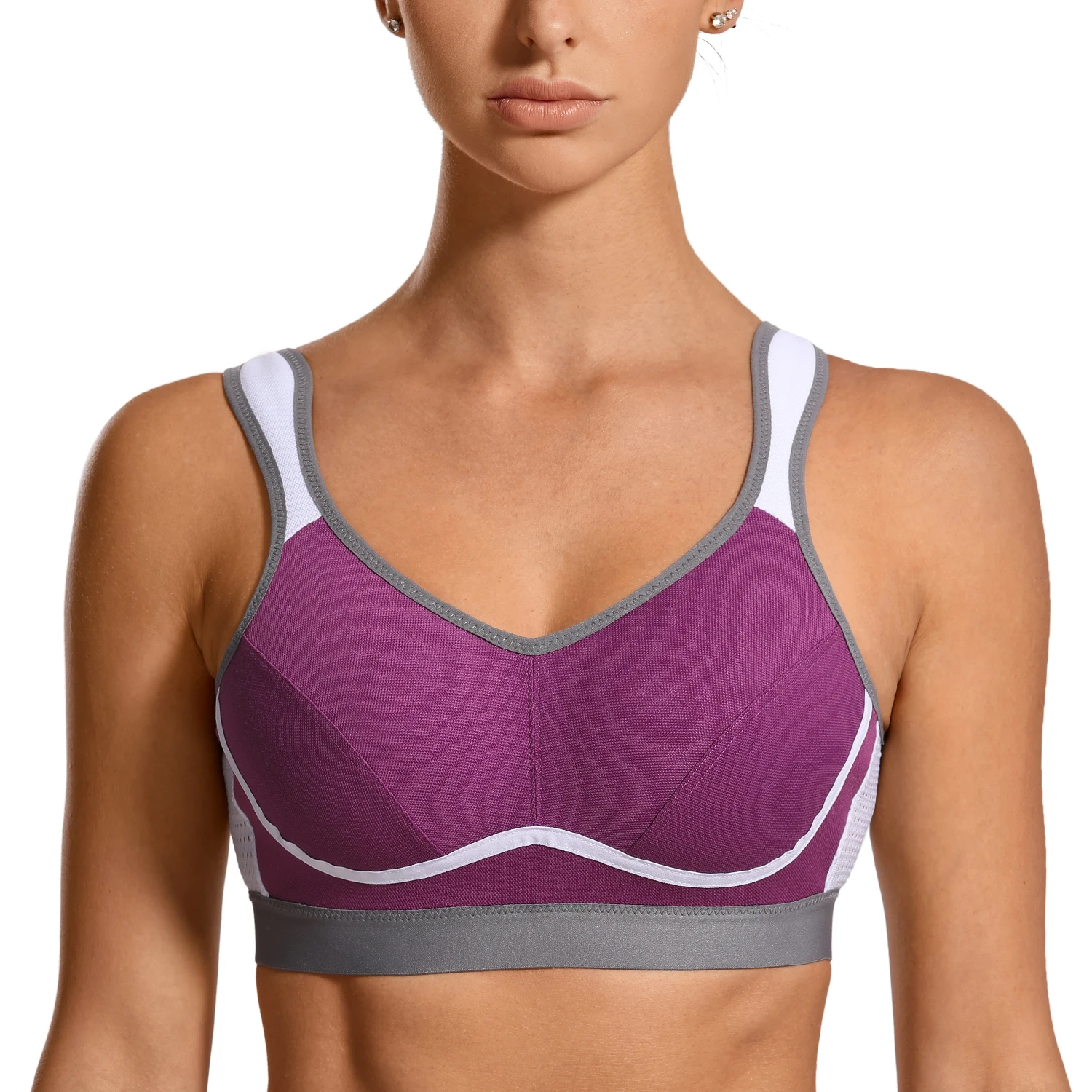Women's High Impact Supportive Control Wire free Non-Padded