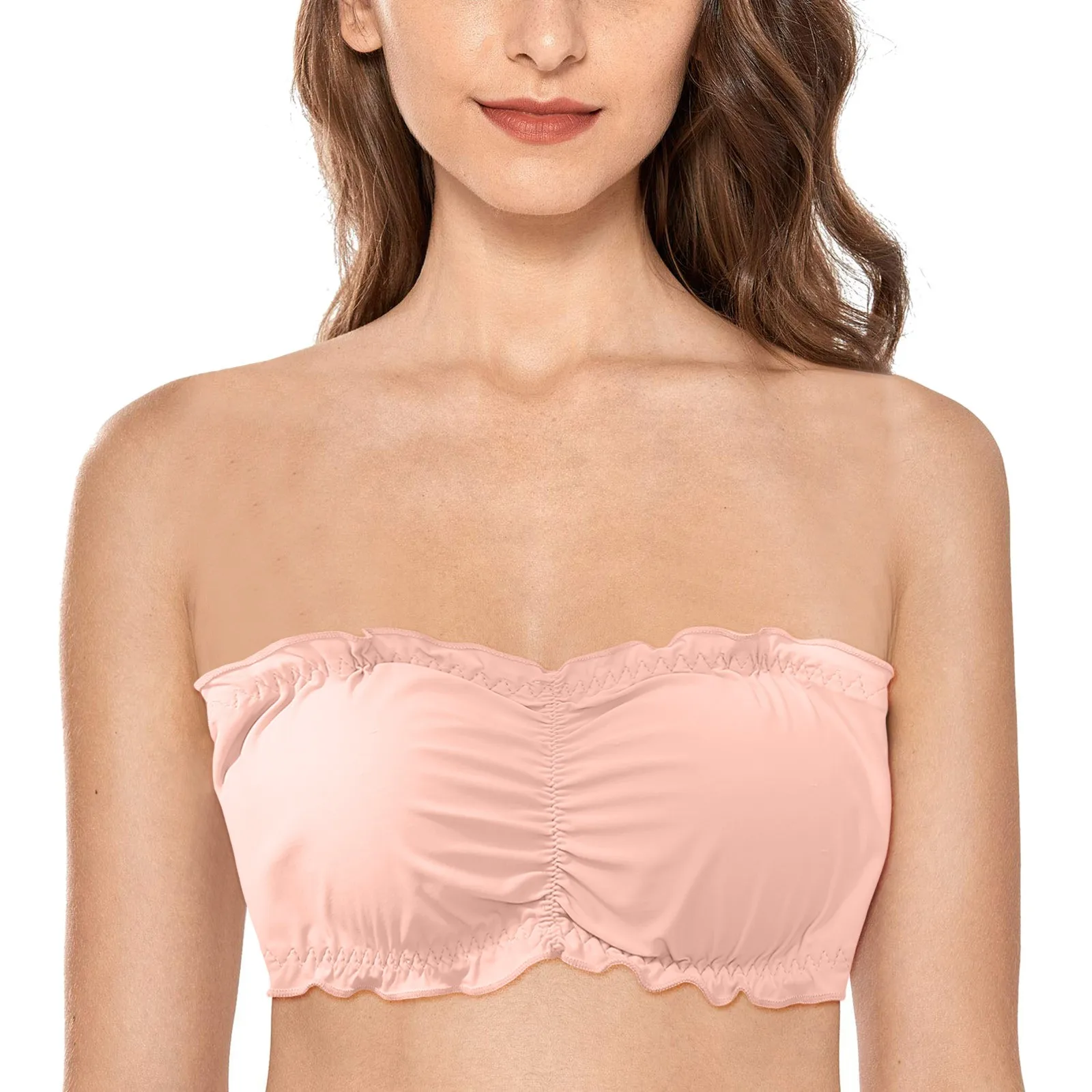  Strapless Bandeau Bra for Small Chested Women