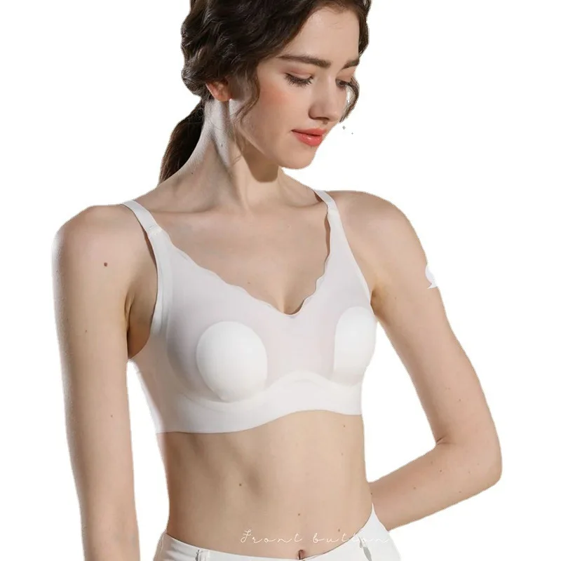 3pcs Simple Solid T-Shirt Bras, Comfy & Breathable Push Up Bra, Women's  Lingerie & Underwear
