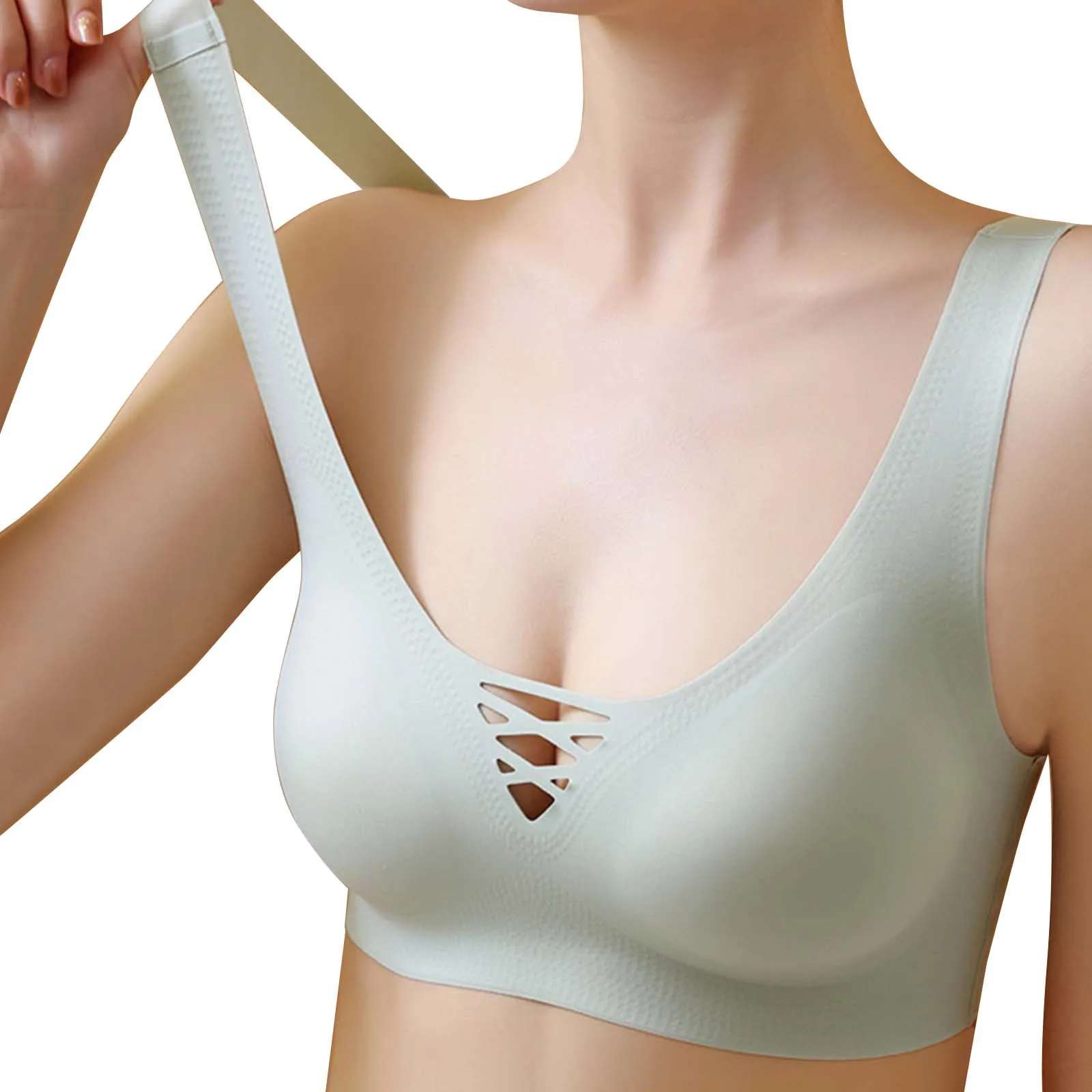 Women's Comfortable And Stylish Non Wired Push Up Bra With Side