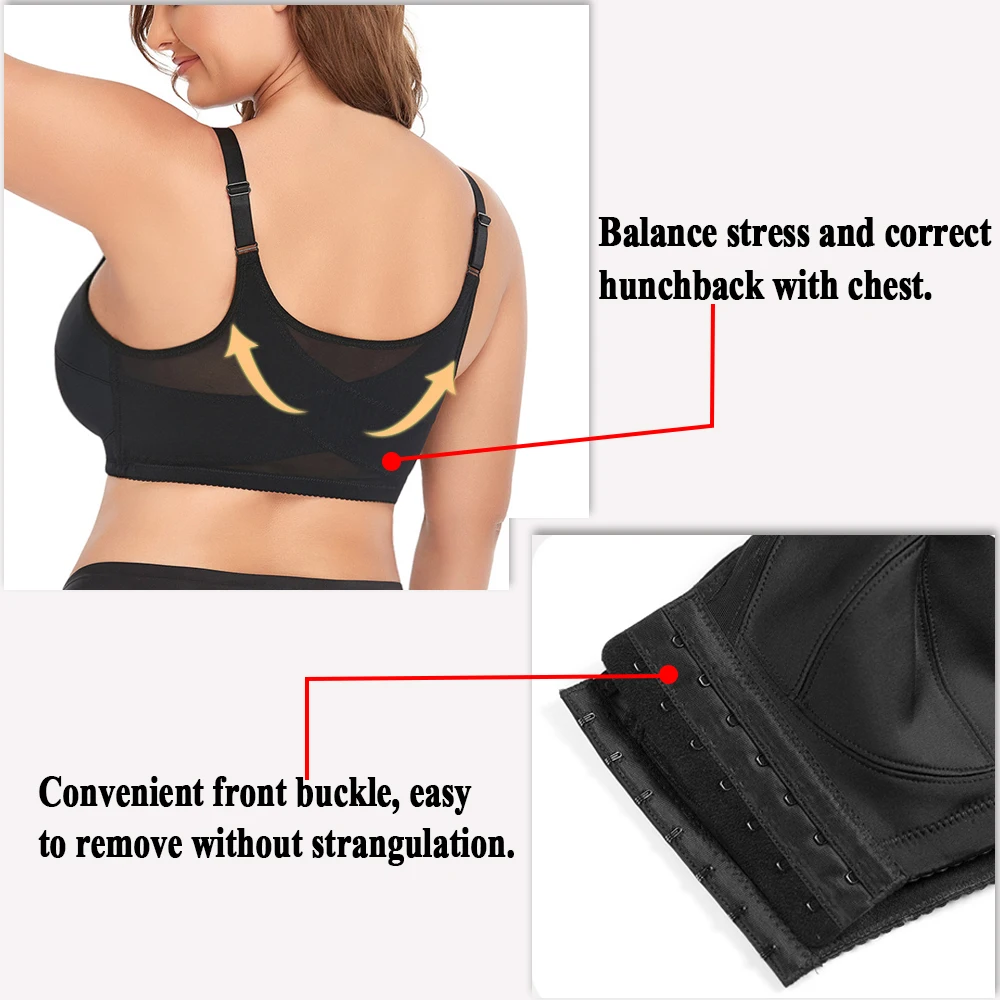 LAZAWG Women Bras Back Smooth Out Shaper Bra Comfortable Active