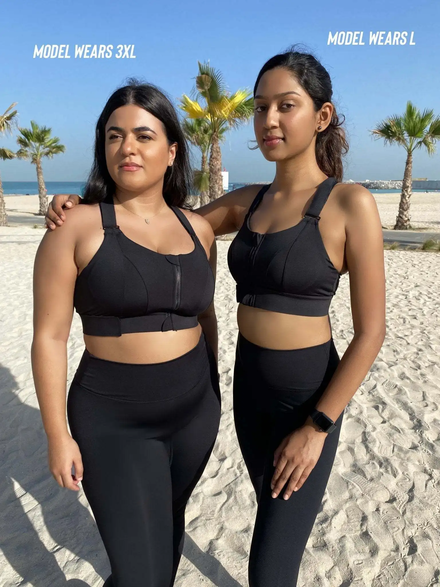 Sport Extreme High Support Bras Women Active Underwear Adjustable Yoga Vest  Front Zipper Plus Size Lingerie Gym Workout Athletic, Beyondshoping