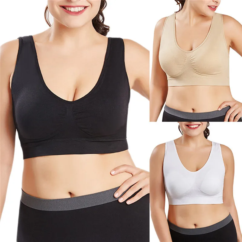Bras For Women Seamless Bra With Pads Easy Comfort Bra Active