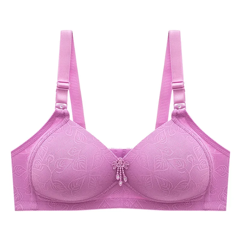 Push-up Front Closure 3/4 Cup Bra - inestory