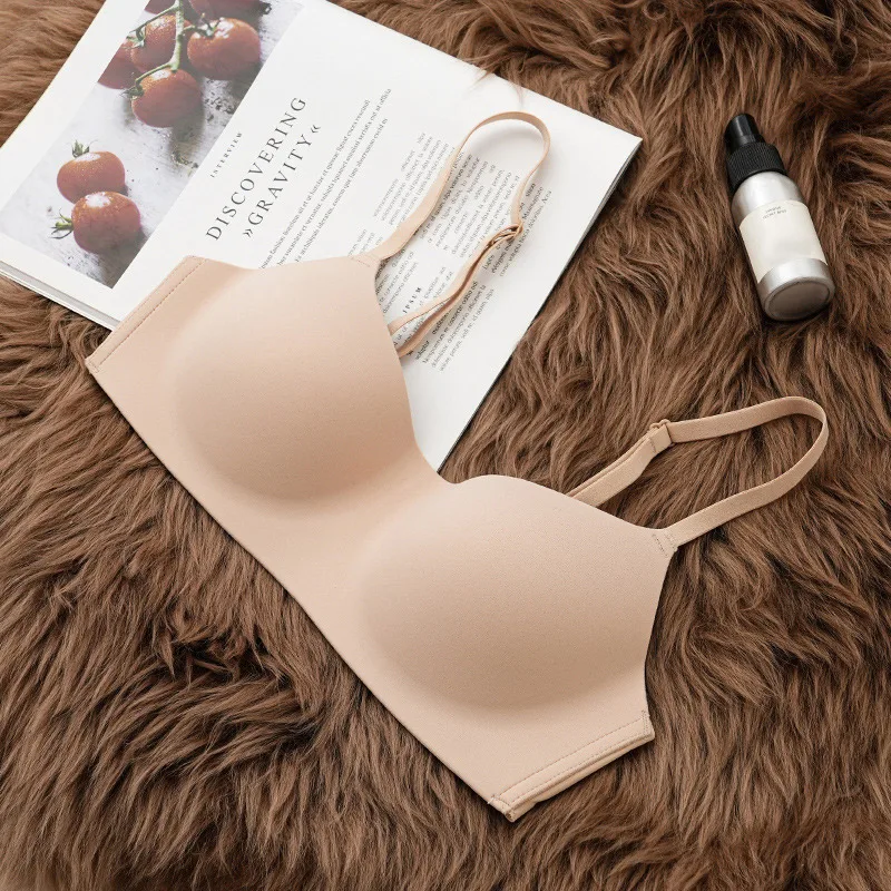 No Steel Ring Bra for Women Soft Comfort Wireless Underwear Female's Bra Breathable  Gathered Thin Lingerie Beauty Back Support, Beyondshoping