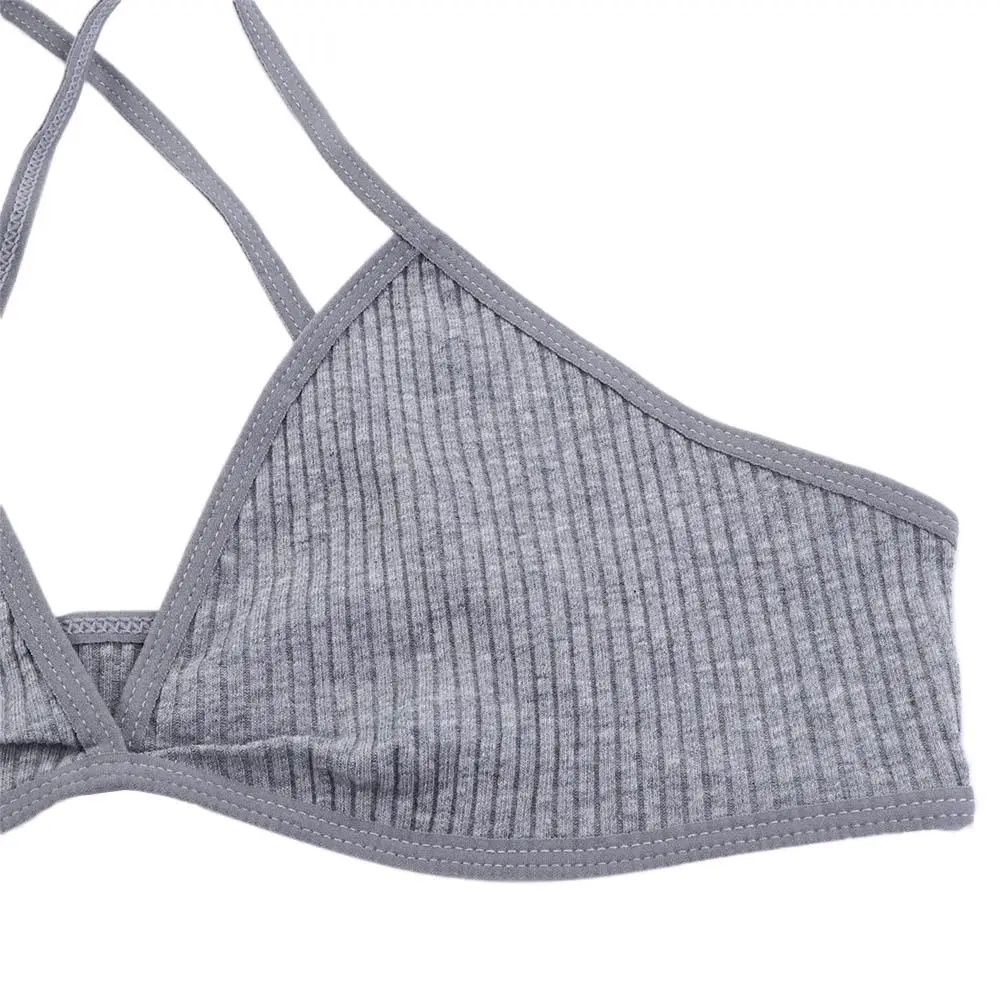 Women's Bra Lace Wireless Front Opening Bra Backless Underwear