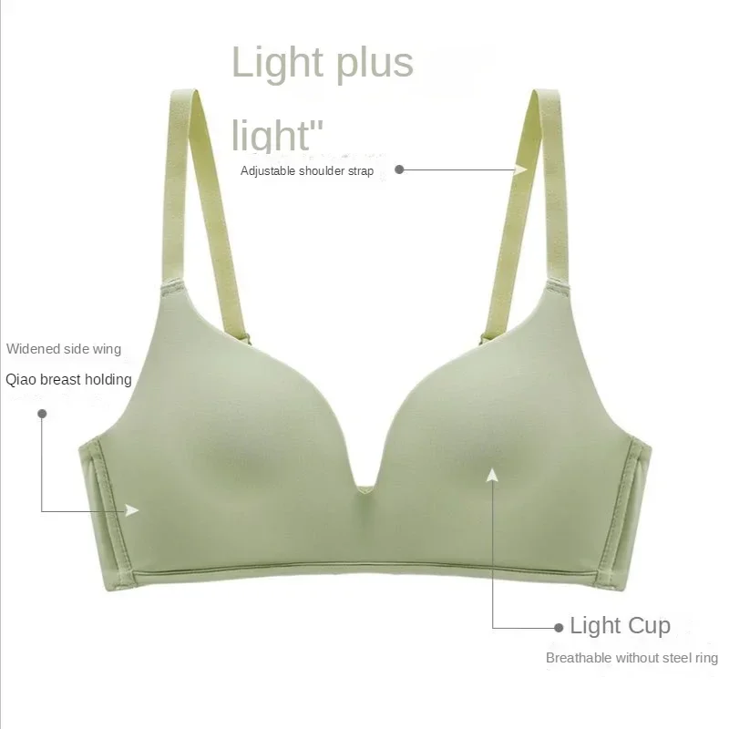 Womens Lingerie Sexy Bra Wireless Large Size Brassiere Elegant Embroidered  Underwear Tops Size A B C D E F Cup (Color : Golden, Size : 75D) :  : Clothing, Shoes & Accessories