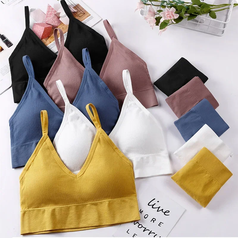 Women Tank Top Push Up Bra Tube Tops Seamless Brassiere Crop Top  SexyIntimates Lingerie for Female Underwear Backless Bralette