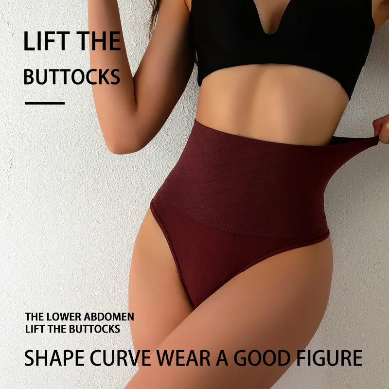 Shapewear Thong For Women Lower Tummy Control Knickers, Size: XL 