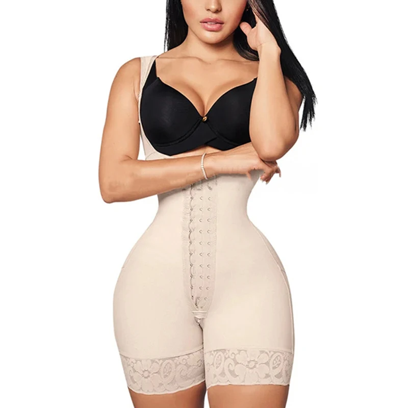 Tummy Control Shapewear Body Shaping Ladies Hot Pants Ladies High Waist  Belly Hip Postpartum Waist Body Shaping Boxer Patent Clothing Women's Pants  (Color : Beige, Size : 3XL) : : Fashion