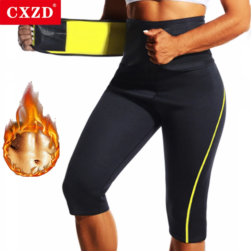 CXZD Women Body Shaper Pants Hot Sweat Sauna Effect Shapers Slimming  Fitness Shorts Shapewear Workout Gym Leggings Fitness Pants, Beyondshoping