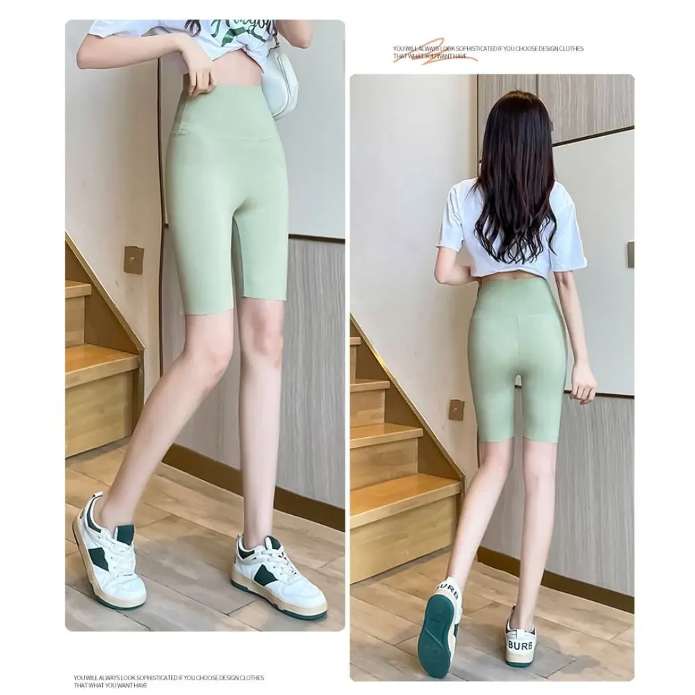 Tight Hip Lift Yoga Shorts Body Lifting Elastic Peach Butt Tummy Control  Women Leggings Body Shaper Breathable Jogging, Beyondshoping