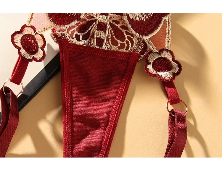 Culprit Underwear Woman Women Mesh Bow Embroidered Cotton Transparent  String Sexy Underwear Back Bandage Hollow, Beige, Medium : :  Clothing, Shoes & Accessories