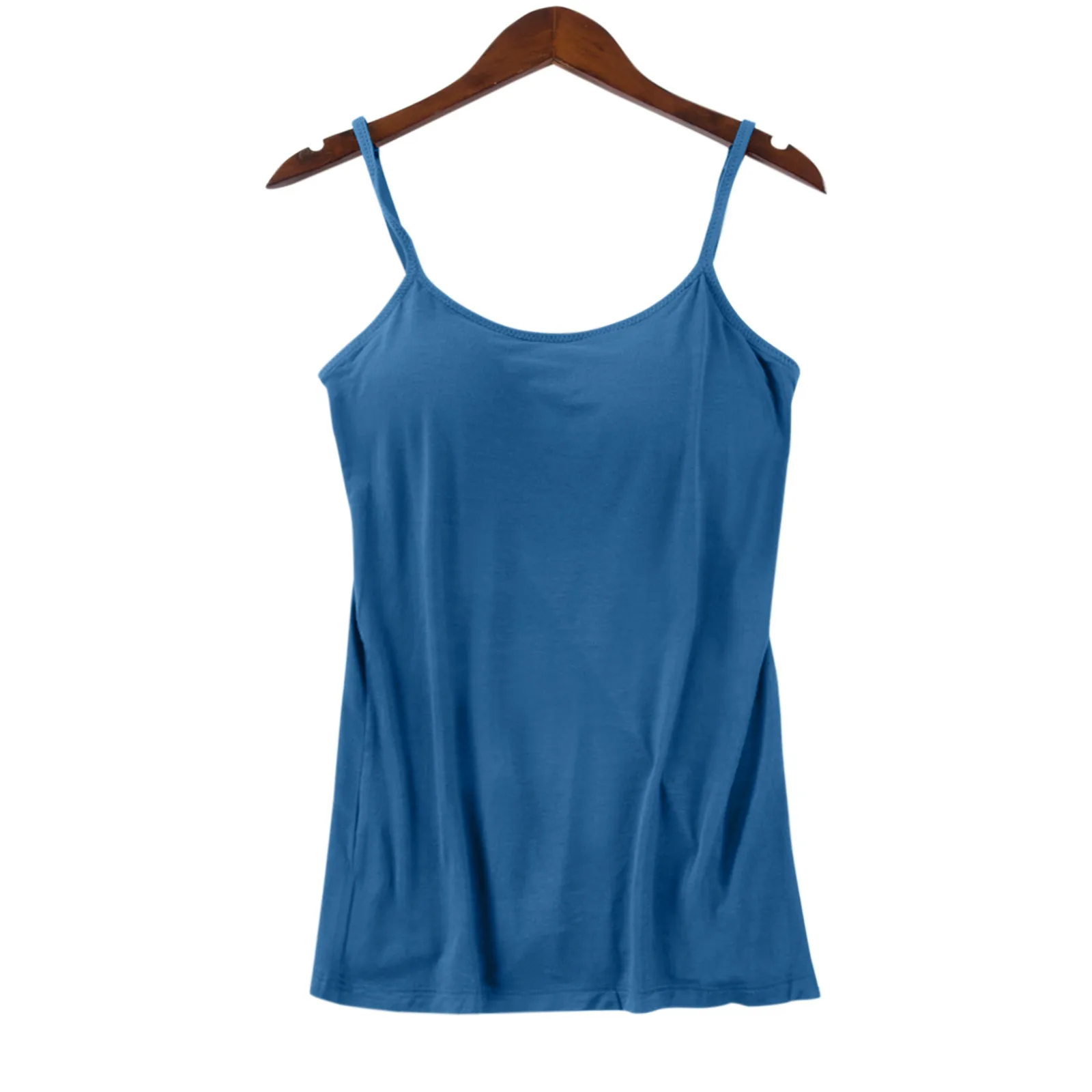 Adjustable Straps Sleeveless Solid Color Modal Bra Vest Women