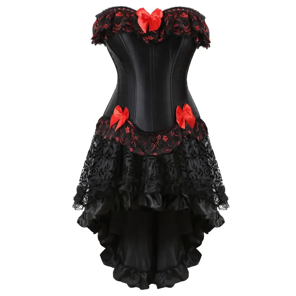 Fashion Steampunk Corset Dress Plus Size S Corsets For Women