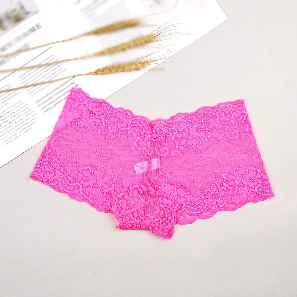 Womens Underwear Sexy Lace Panties Stretch Soft Ladies Hipster