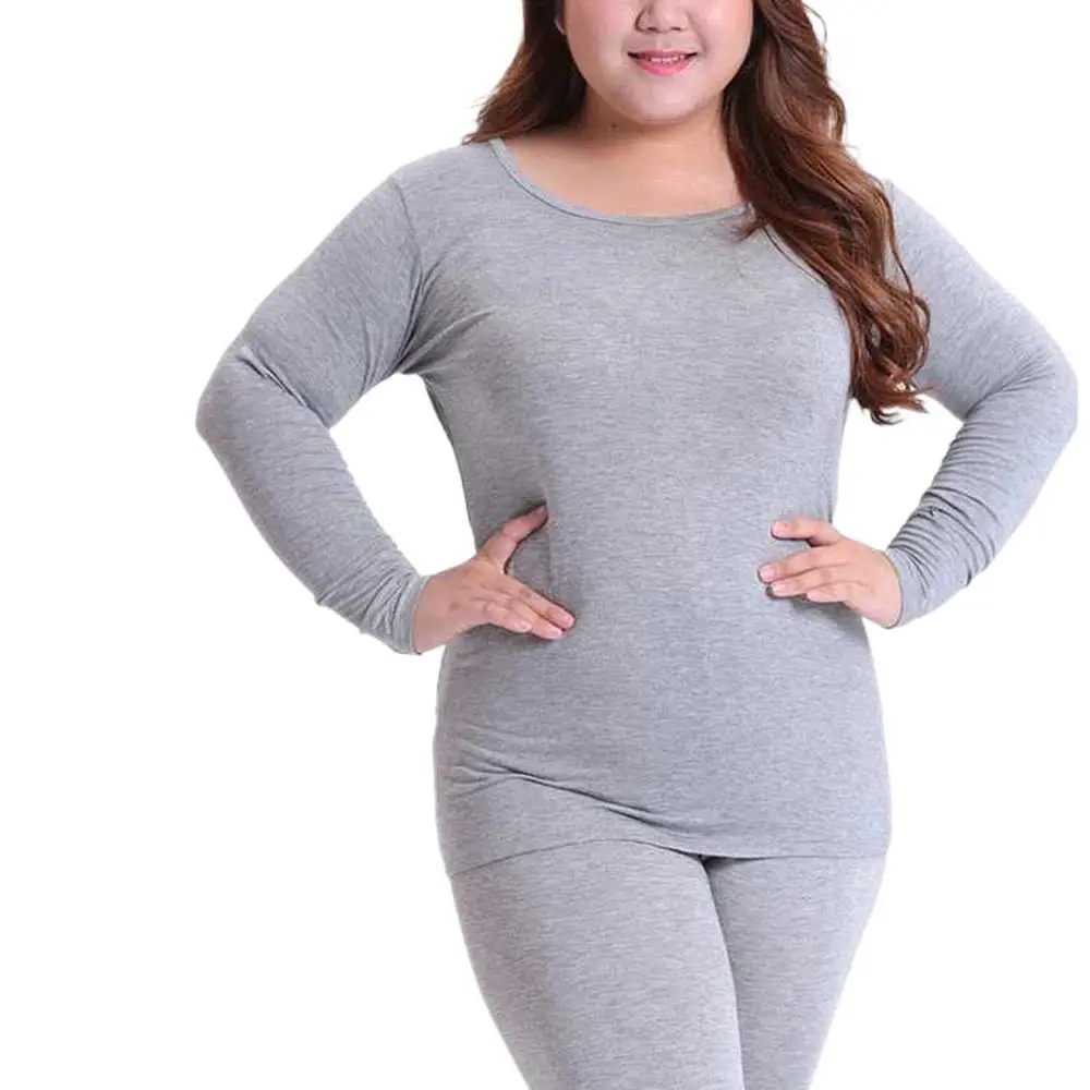 Women's Cotton Thermal Underwear Tights Set Slimming Long Johns