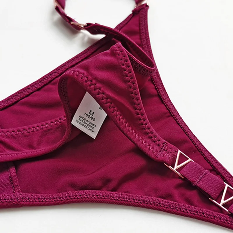 Women's Low Rise Micro V-shape G-string Thong Panty Tiny Bikini Briefs  Underwear