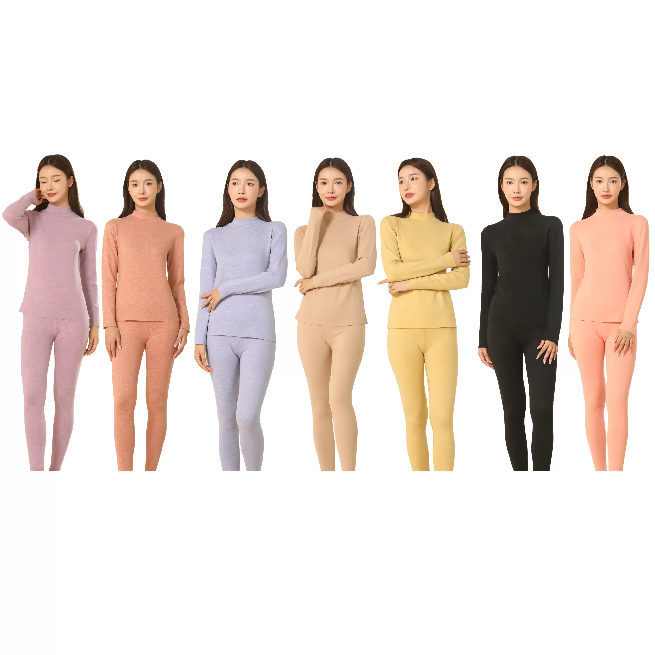 Women's Cotton Thermal Underwear Tights Set Slimming Long Johns