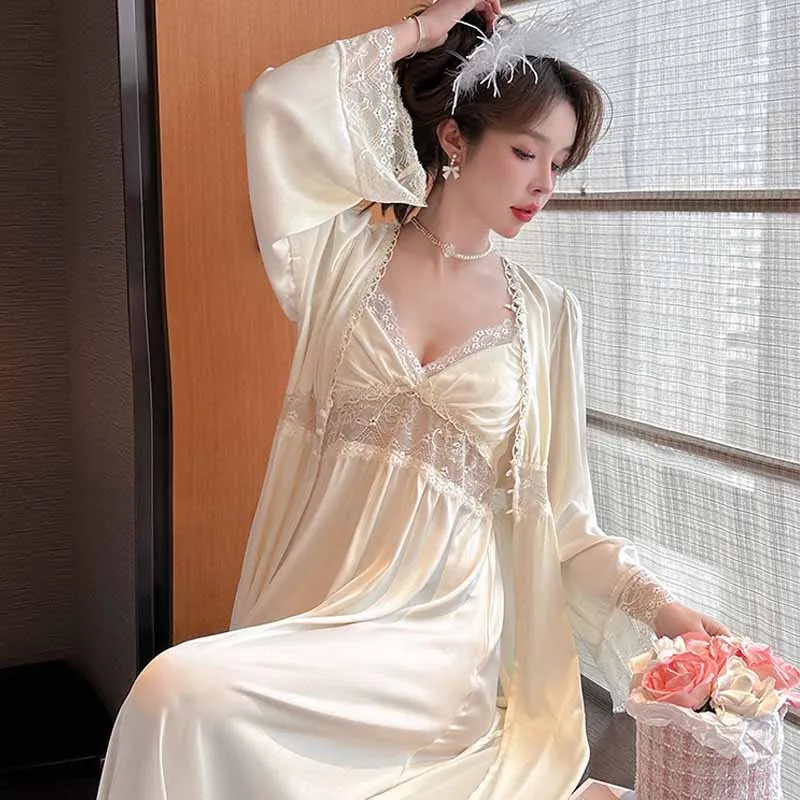 Women's Long Spaghetti Strap Nightgown