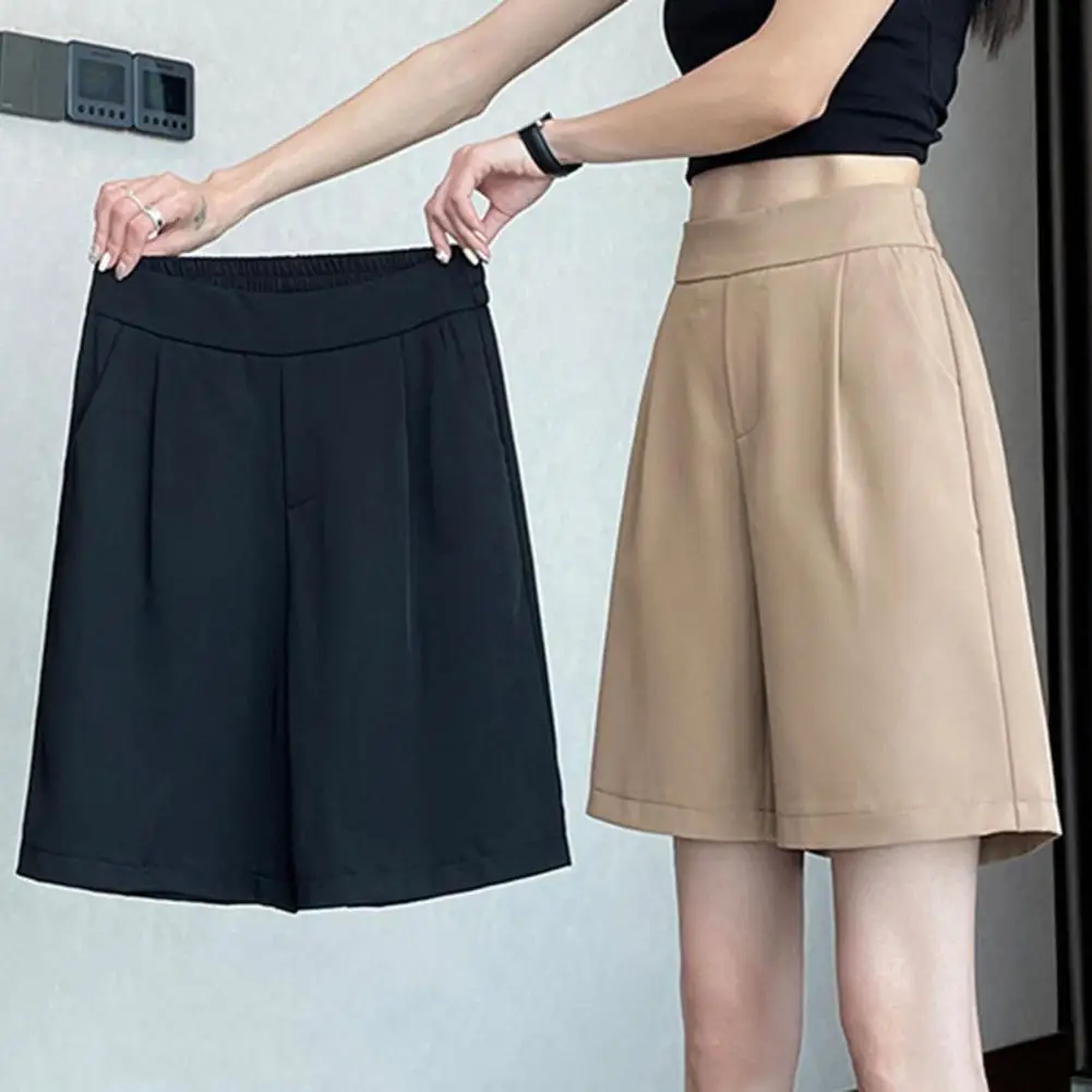 New Women Solid Color Calf-Length Leggings Skirt Seamless Mid Waist Short Leggings  Female High Elastic Dance Fitness Pants 2024, Beyondshoping